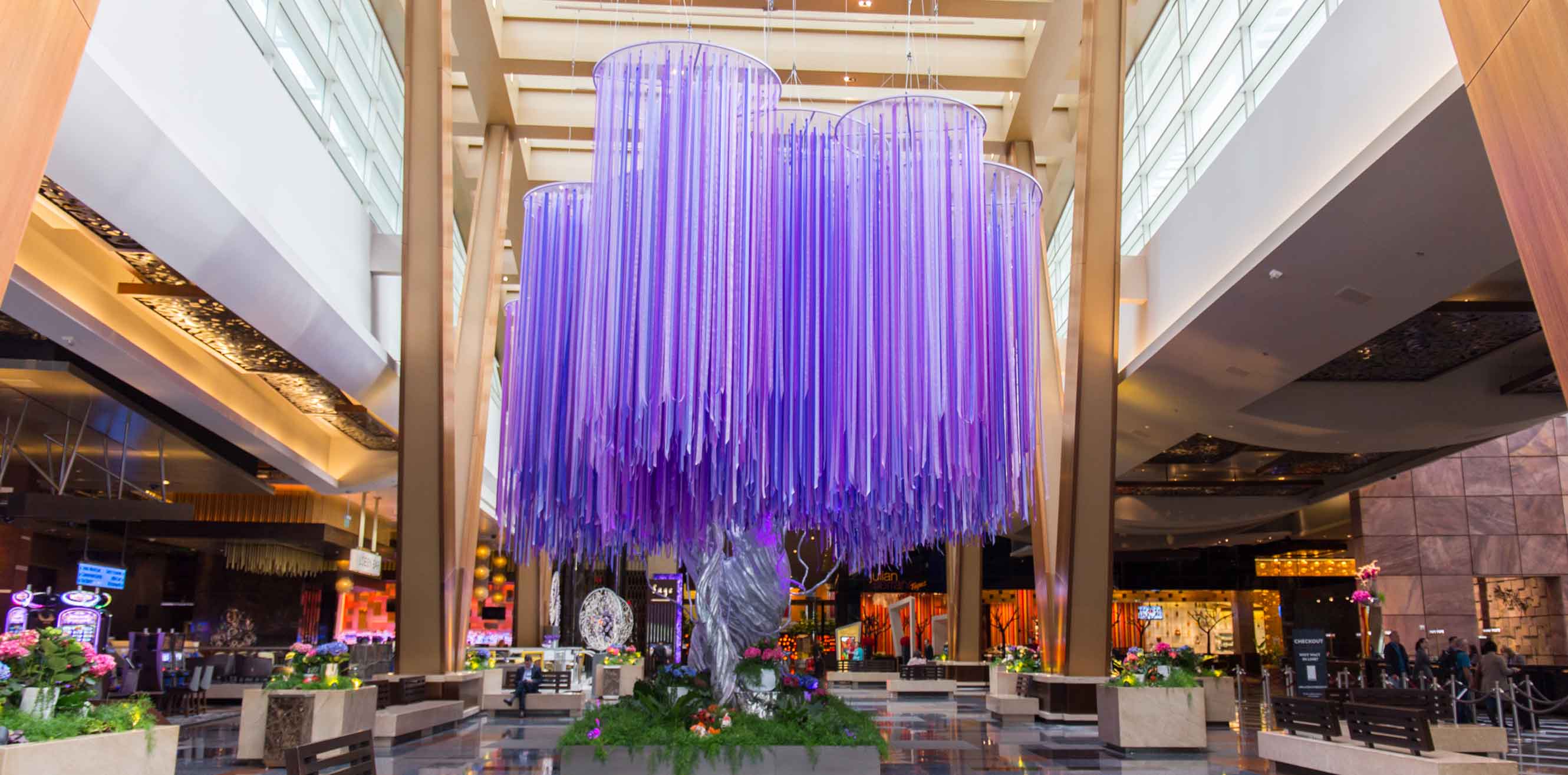Tree installation in Aria